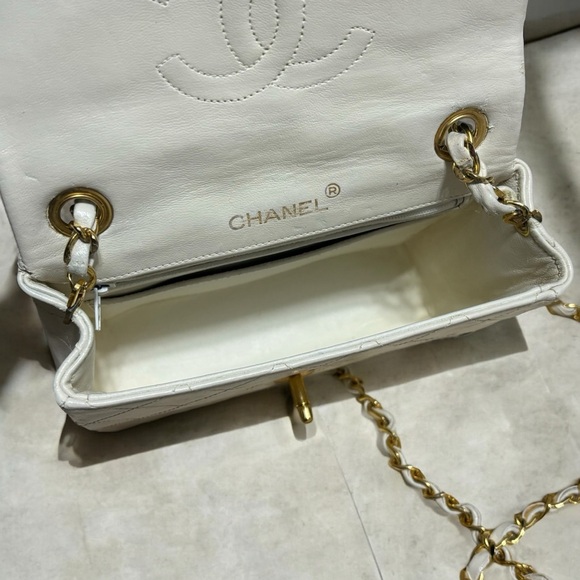2004’ Vintage CHANEL Quilted Mini Square Flap Bag - Picture 13 of 16